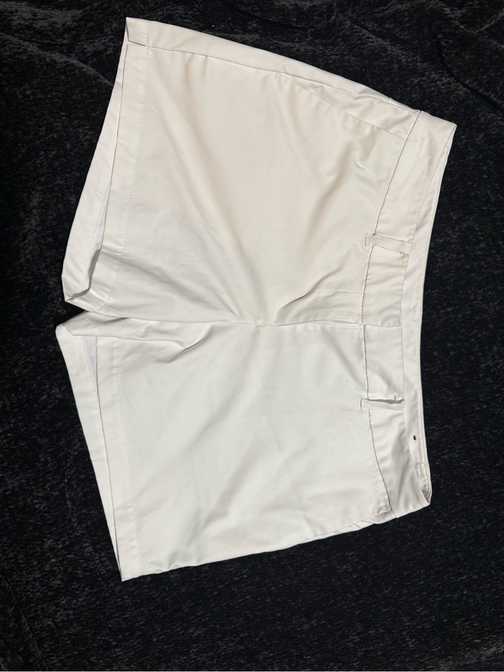 Nike Dri-FIT White Athletic Shorts